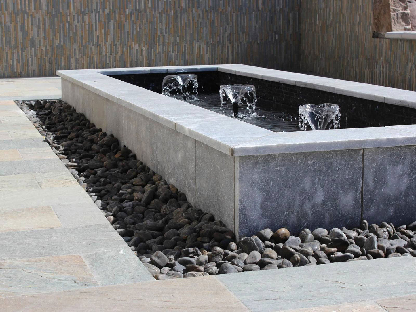 Black Polished Pebbles