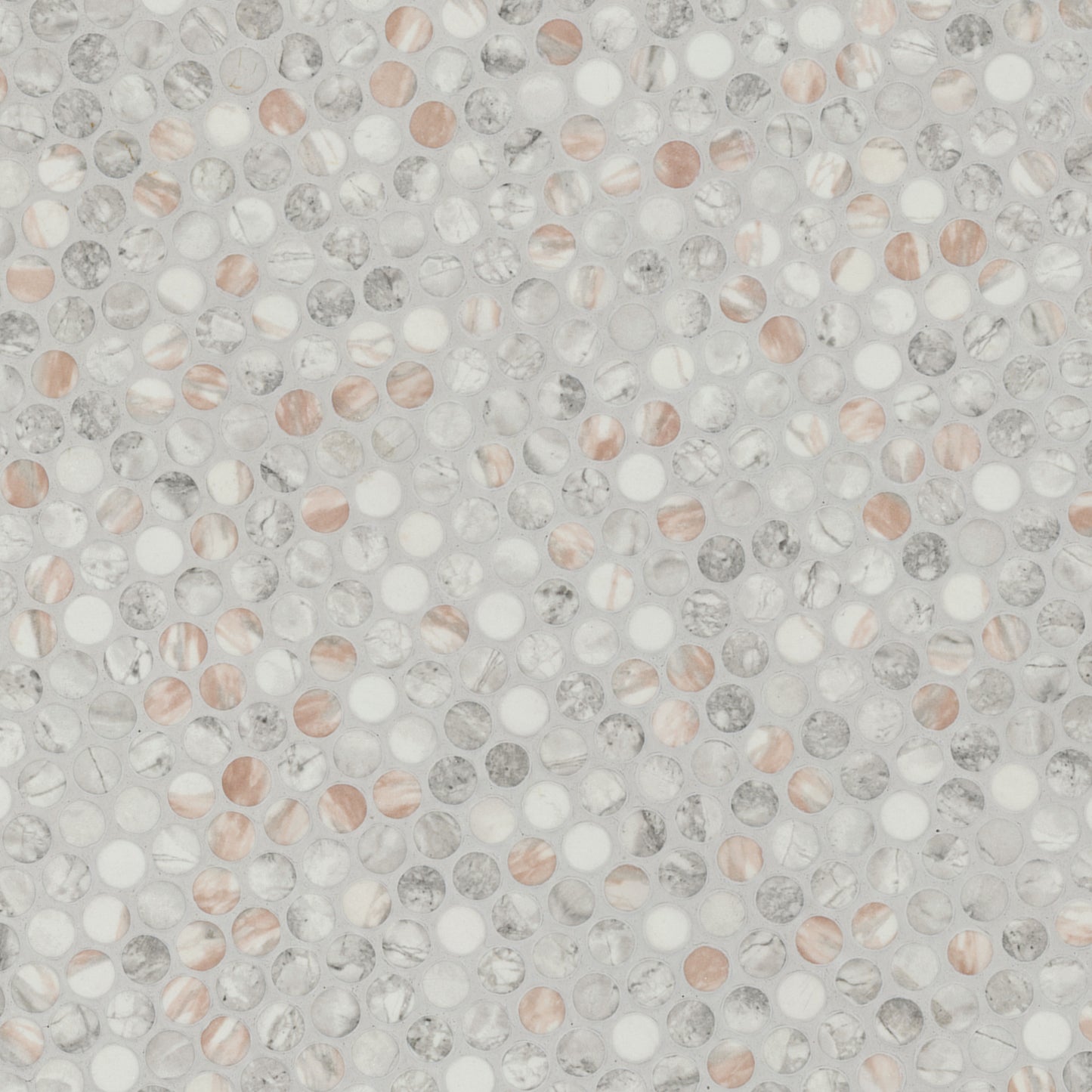 Briar Rosa Penny Round Tile
