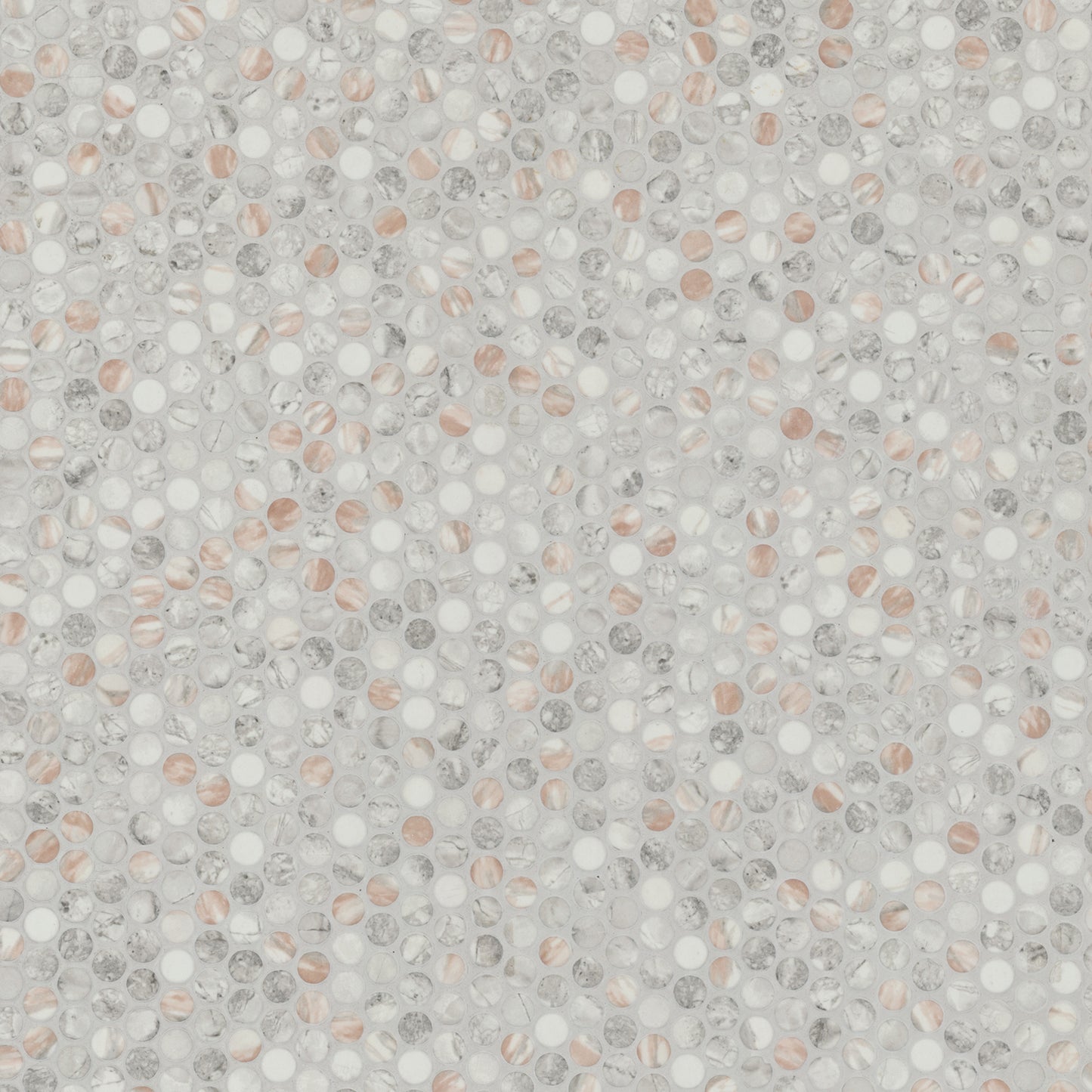 Briar Rosa Penny Round Tile