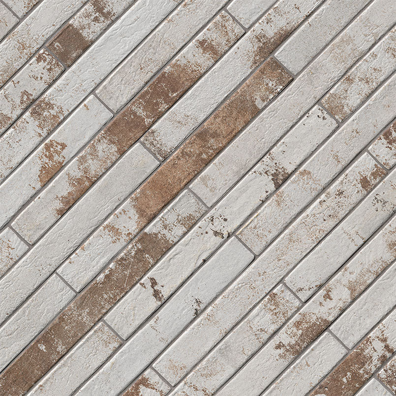 BRICKSTONE RUSTIQUE WHITE BRICK 2X18