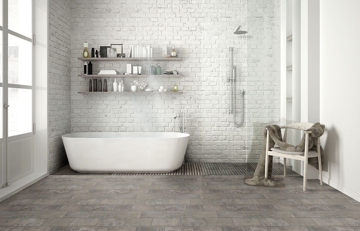 BRICKSTONE TAUPE 5X10 BRICK TILE