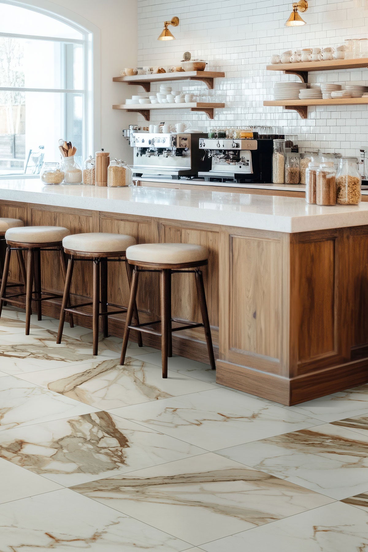 Calacatta Marbella Porcelain Tile