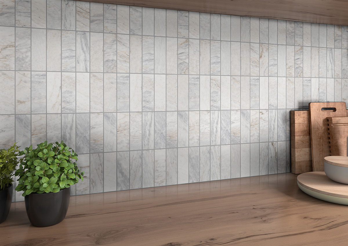 Capri Blue Honed 2x6 Subway Tile