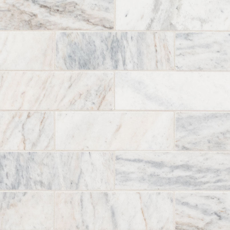 Capri Blue Honed 2x6 Subway Tile