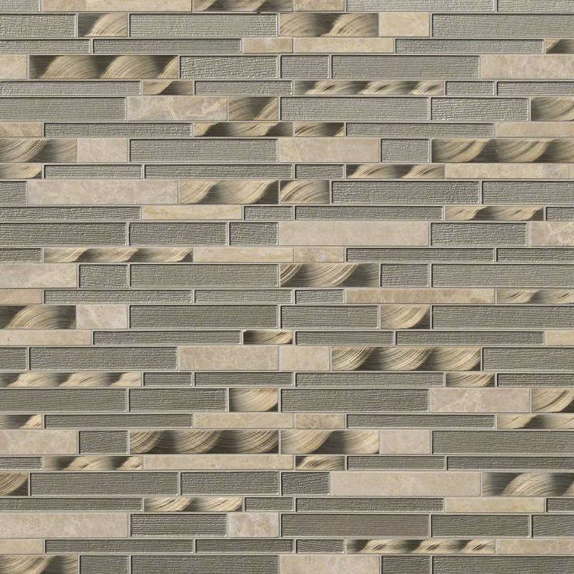 Champagne Toast Glass & Metal Tile
