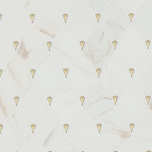Citadel Gold Trident Tile