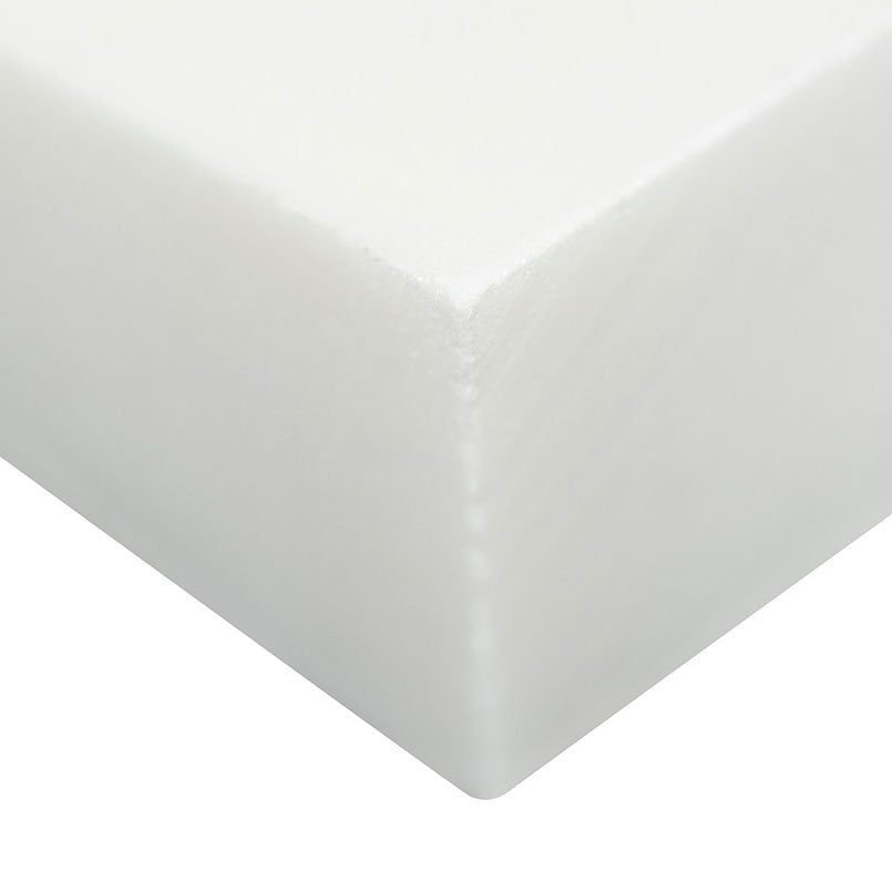 Cosmic White 3d Wave Stacked Stone