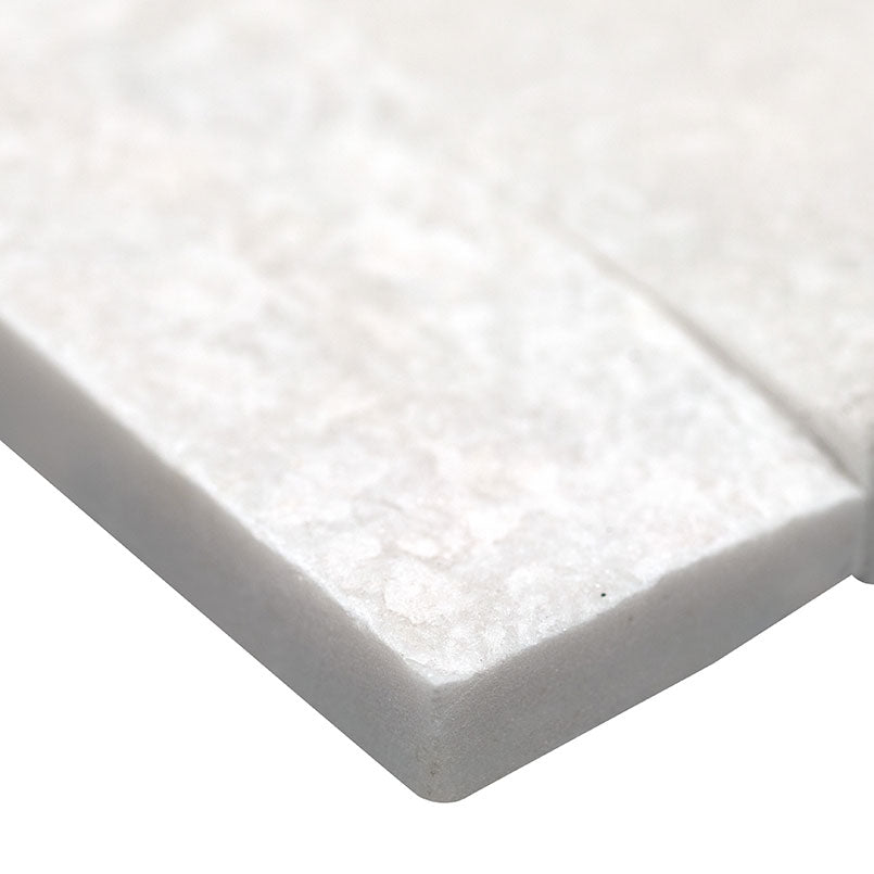 Cosmic White Stacked Stone