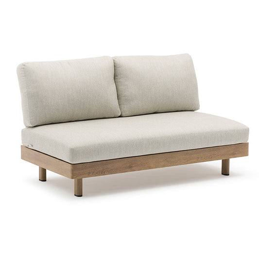 Luxury Armless Two-Seater Sofa