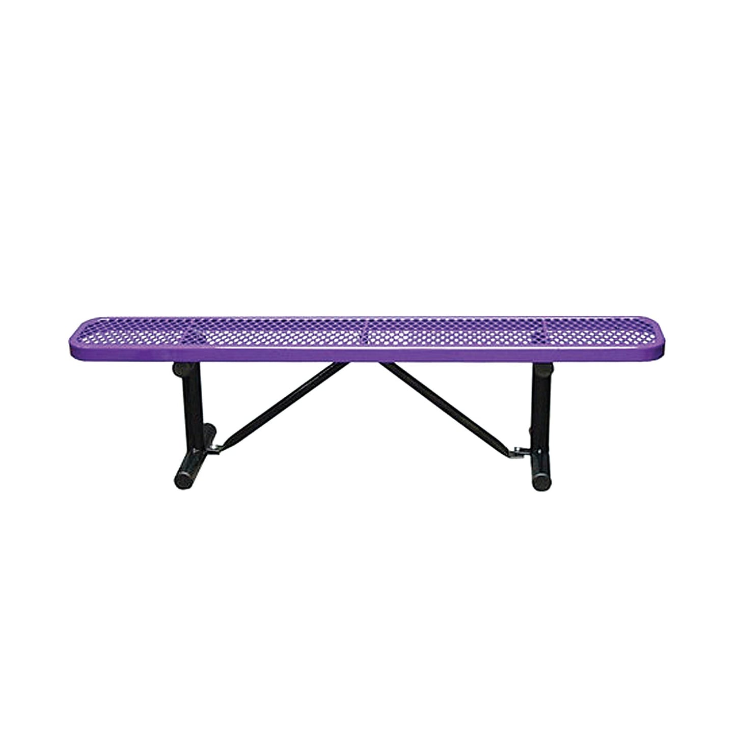 Expanded Metal Backless Bench