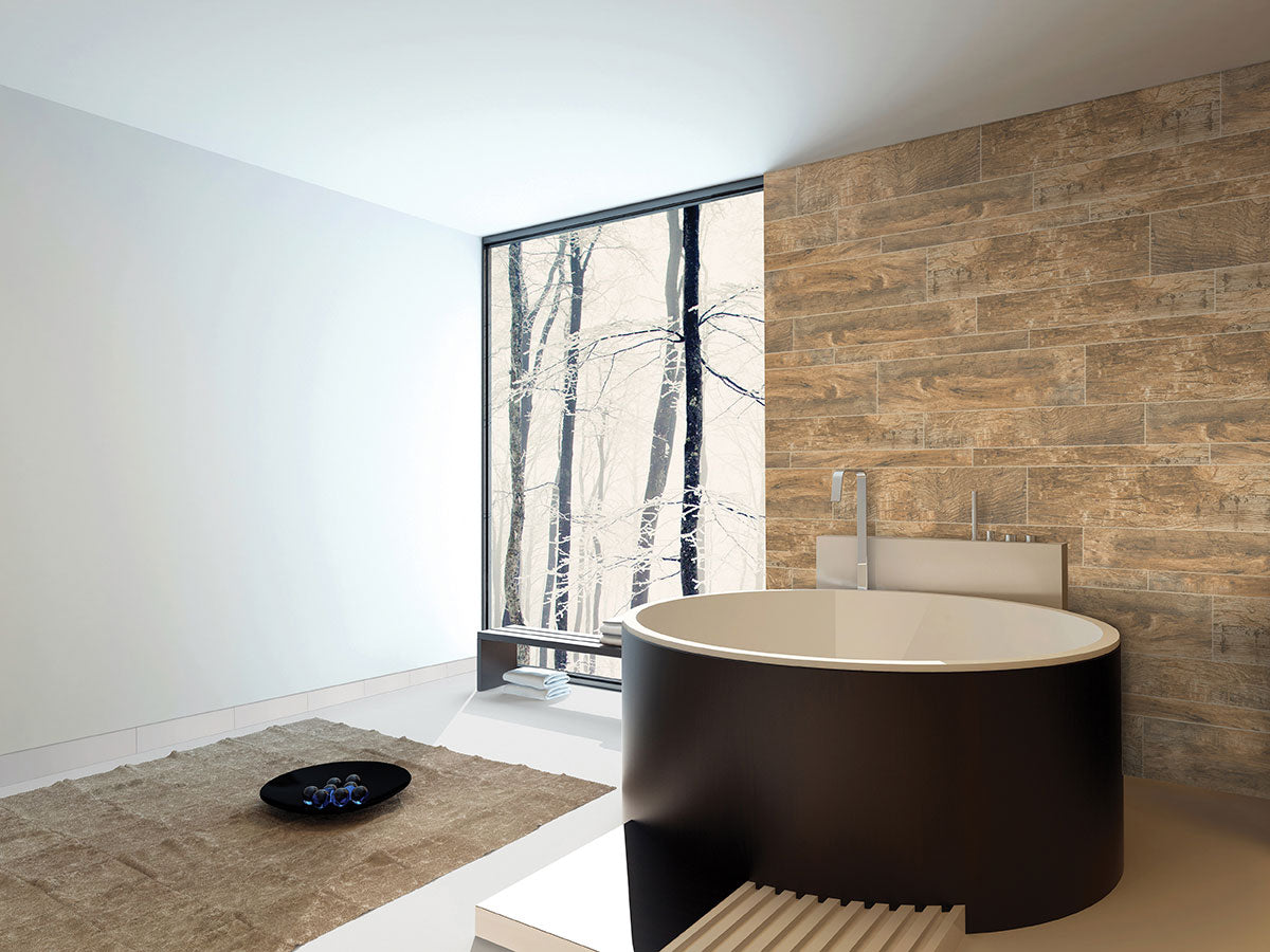 Gray Glossy Bullnose Tile 4x16