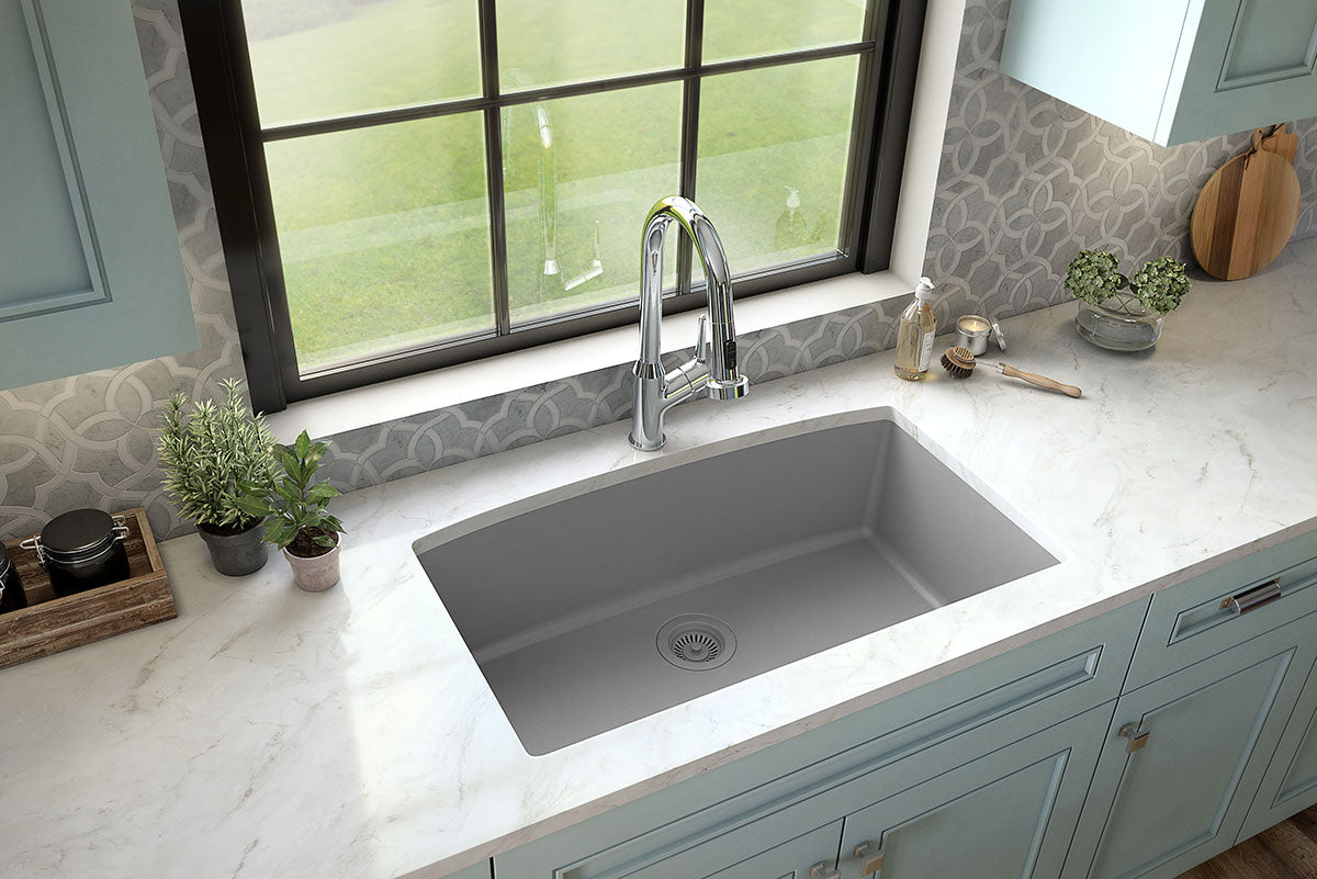 GREY QUARTZ SINGLE BOWL 3219