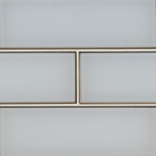 Ice Bevel Glass Tile 4x12