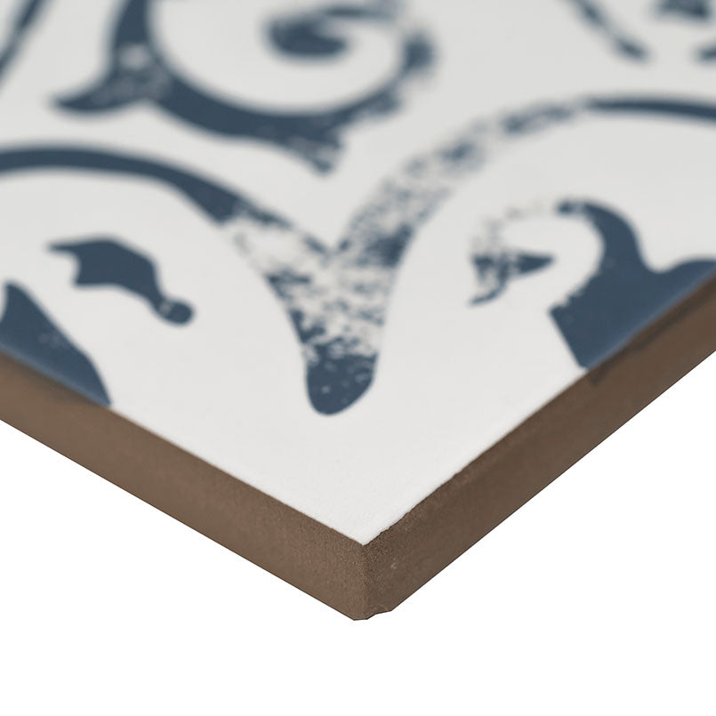 Indigo Encaustic Tile
