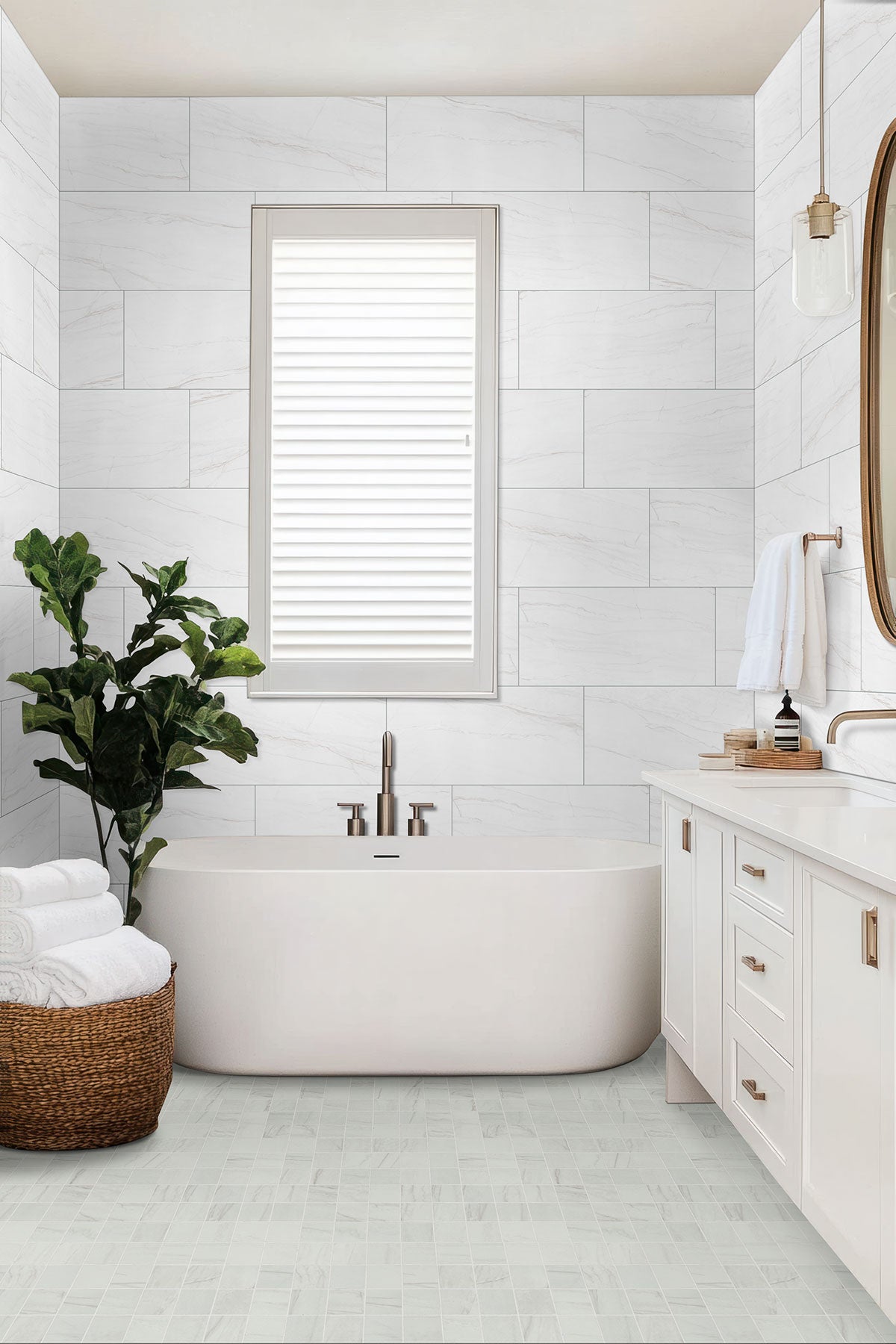 Zermatta Blanca Porcelain Tile