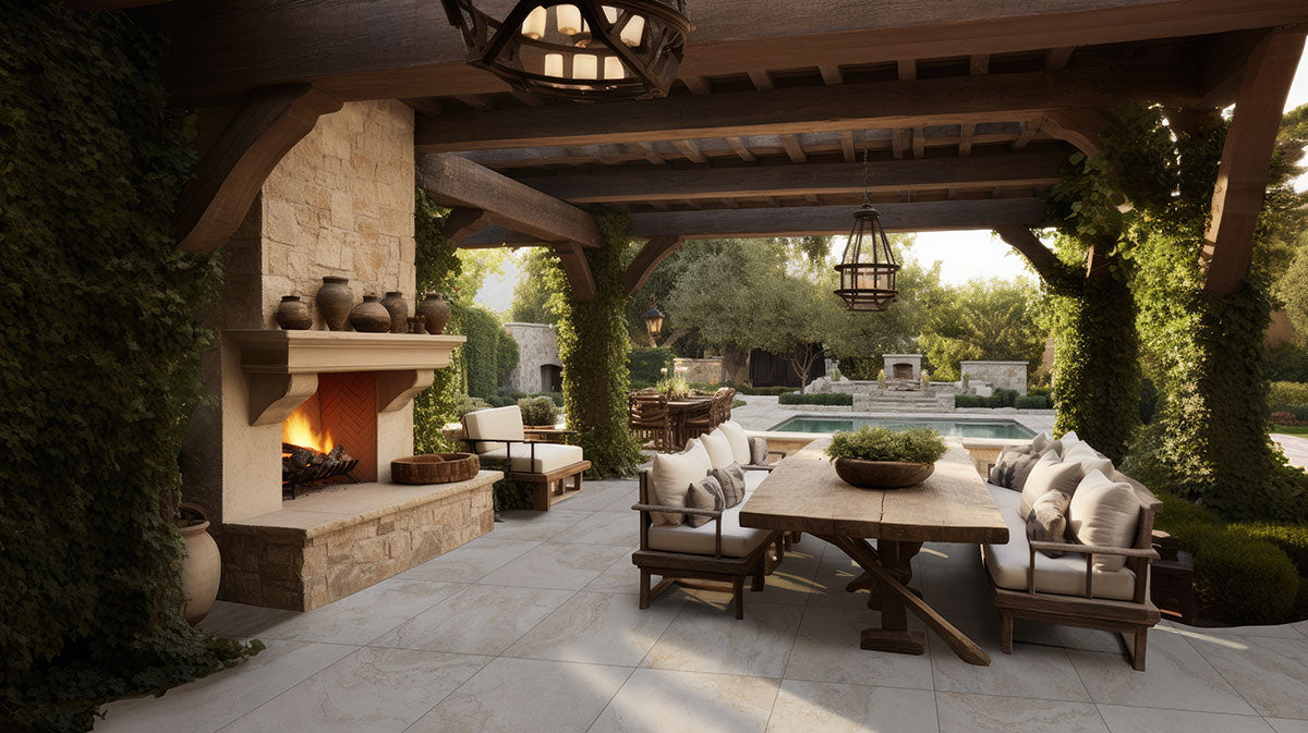 TRAVERTINO PORCELAIN TILE