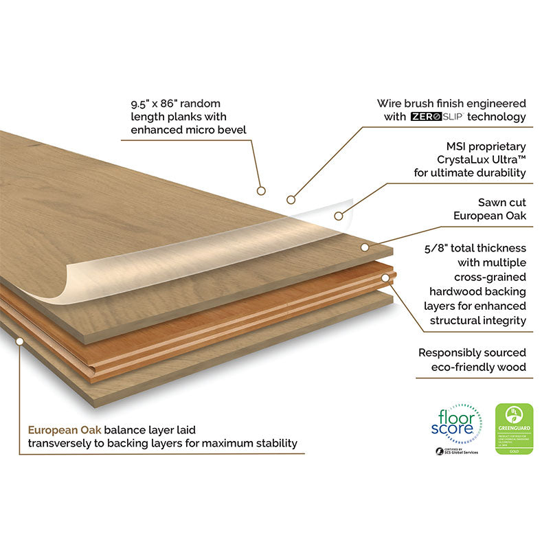 Mccarran® Bramlett Engineered Hardwood Flooring
