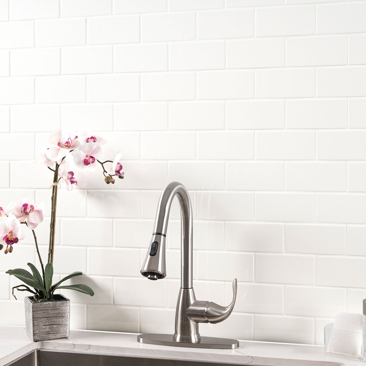 Metro White 3x6 Glossy