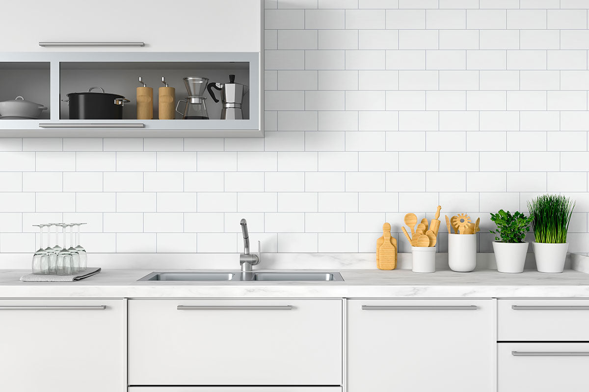 Metro White 3x6 Glossy