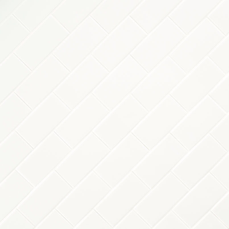 Metro White 3x6 Glossy