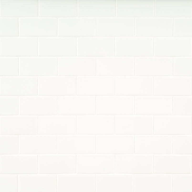 Metro White 3x6 Glossy