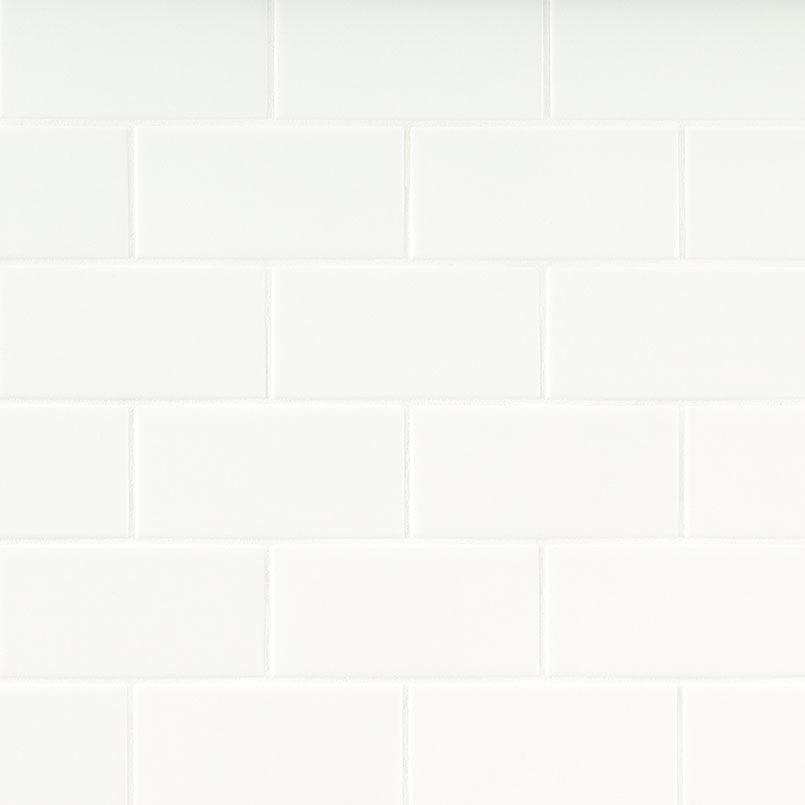 Metro White 3x6 Glossy