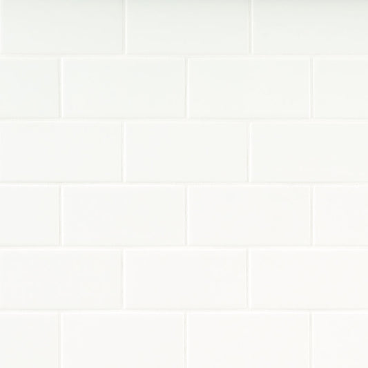 Metro White 3x6 Glossy