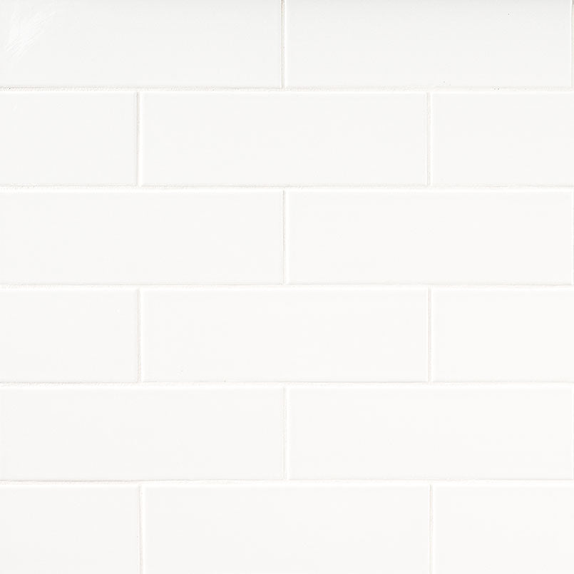 Metro White 4x12 Glossy