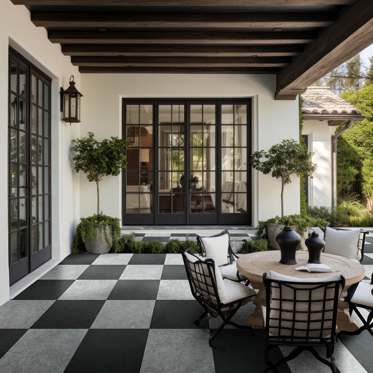 Midnight Montage Porcelain Tile
