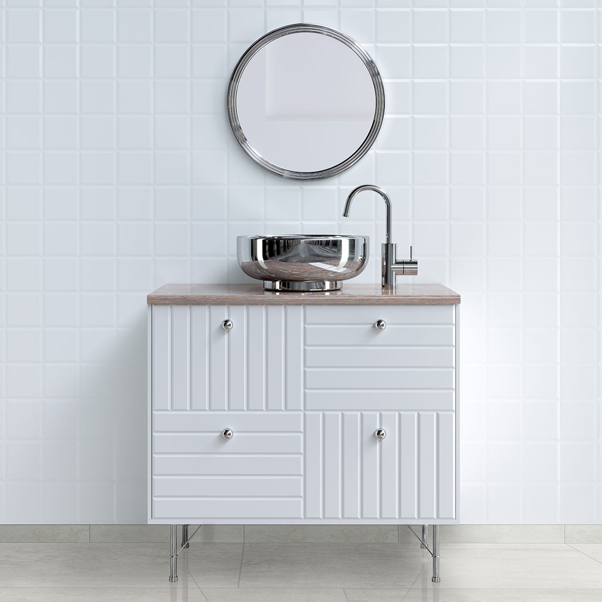 Oxide Blanc Porcelain Tile