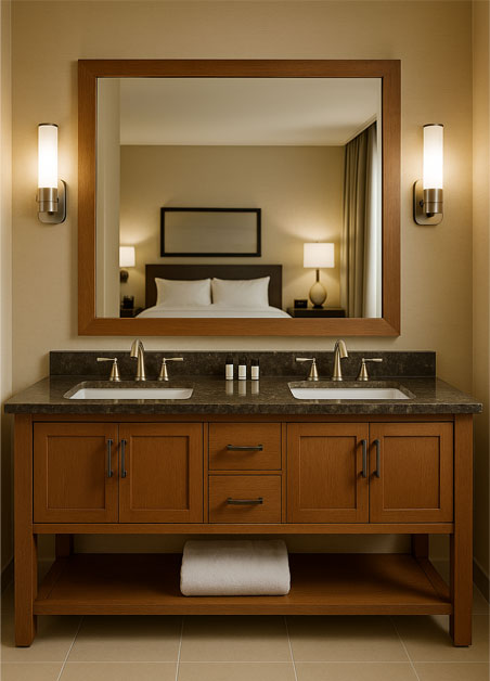 Alderwood Double Sink Vanity 4