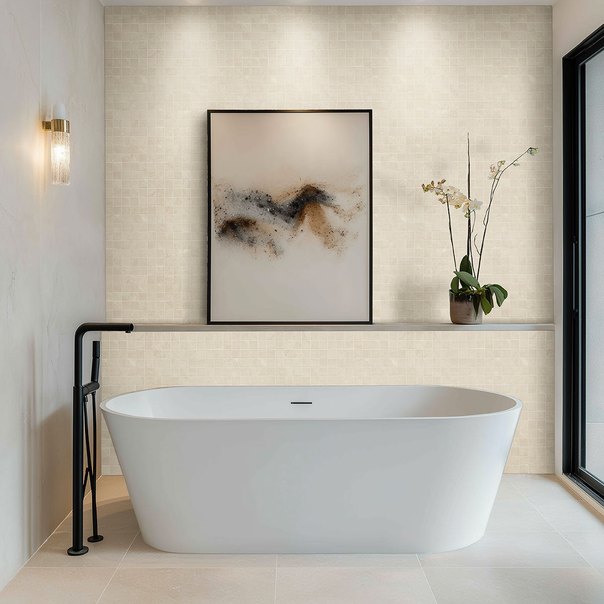 Alabaster Porcelain Tile