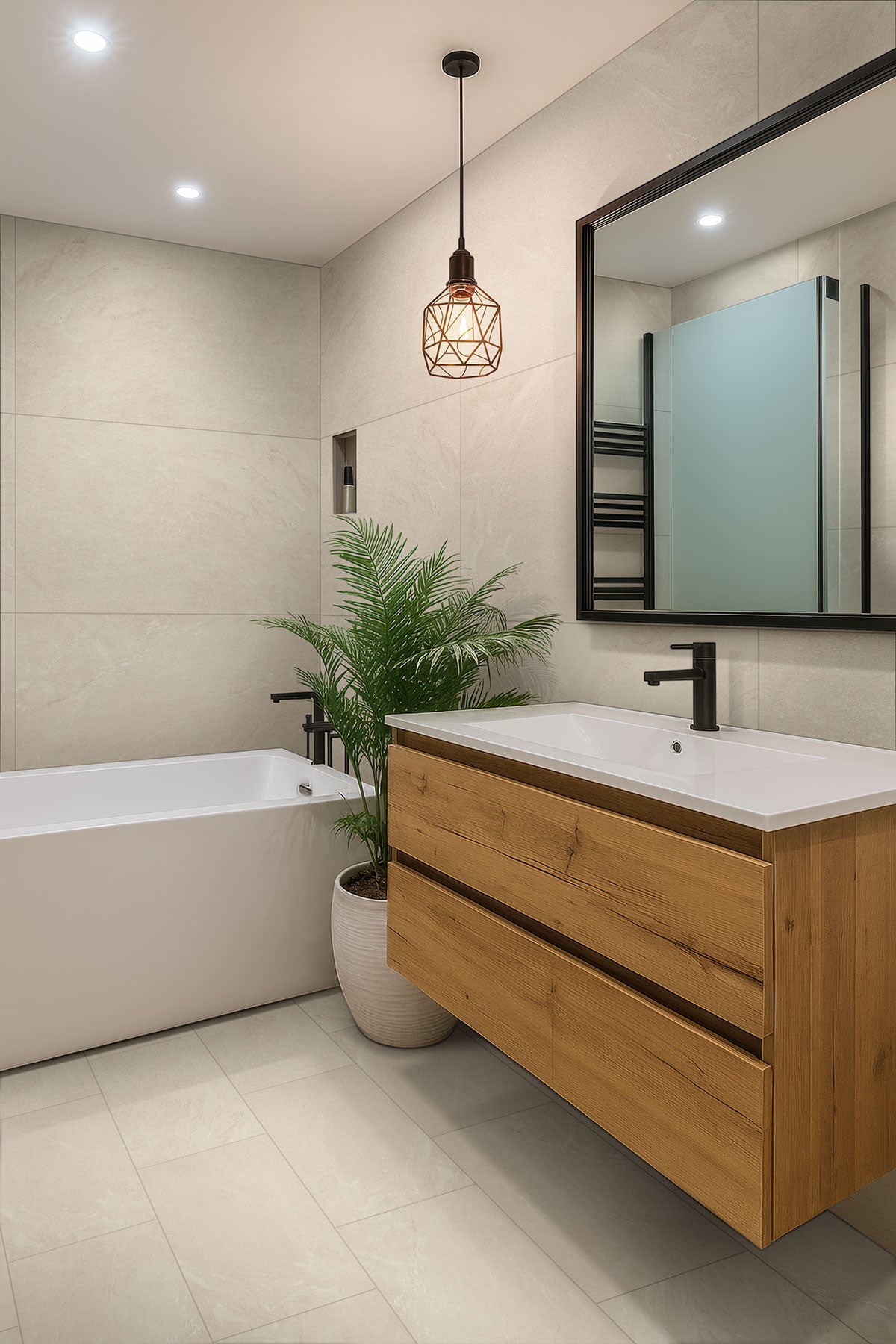 Alabaster Porcelain Tile