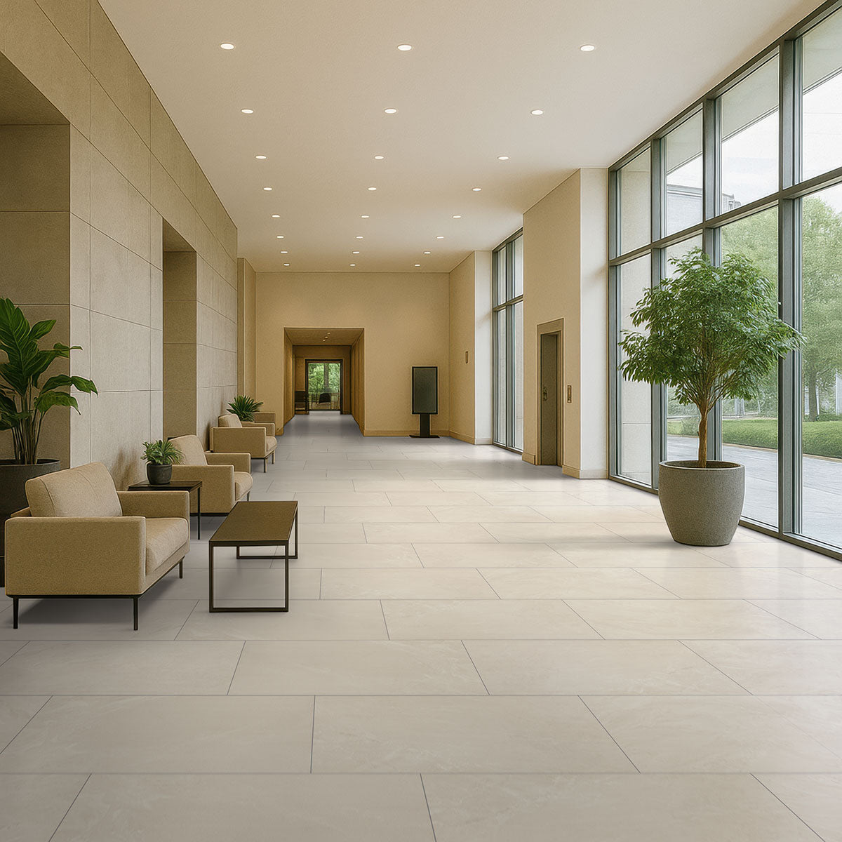 Alabaster Porcelain Tile