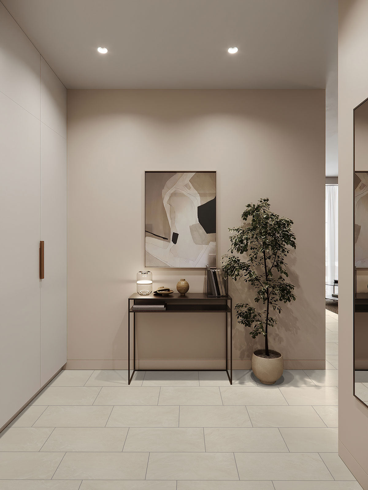 Alabaster Porcelain Tile
