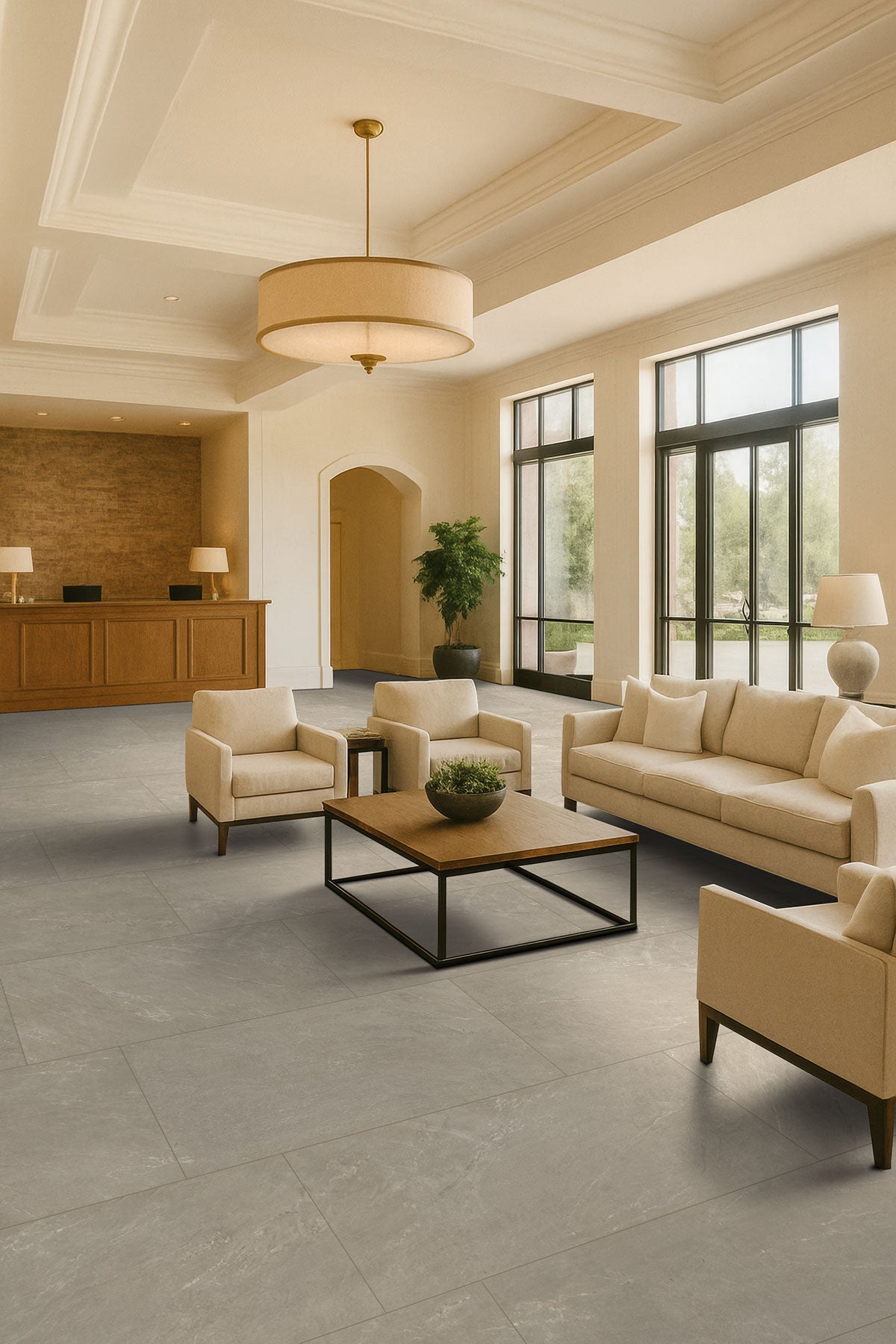 Ash Porcelain Tile