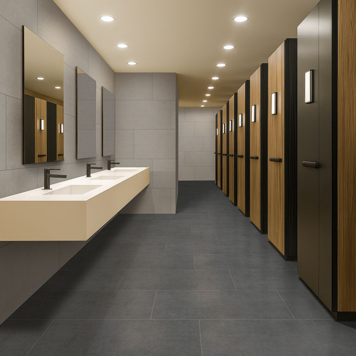 Silver Porcelain Tile