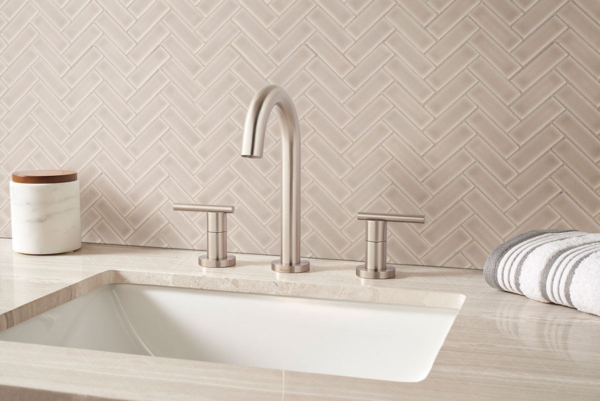 Portico Pearl Herringbone Tile
