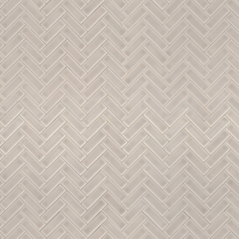 Portico Pearl Herringbone Tile