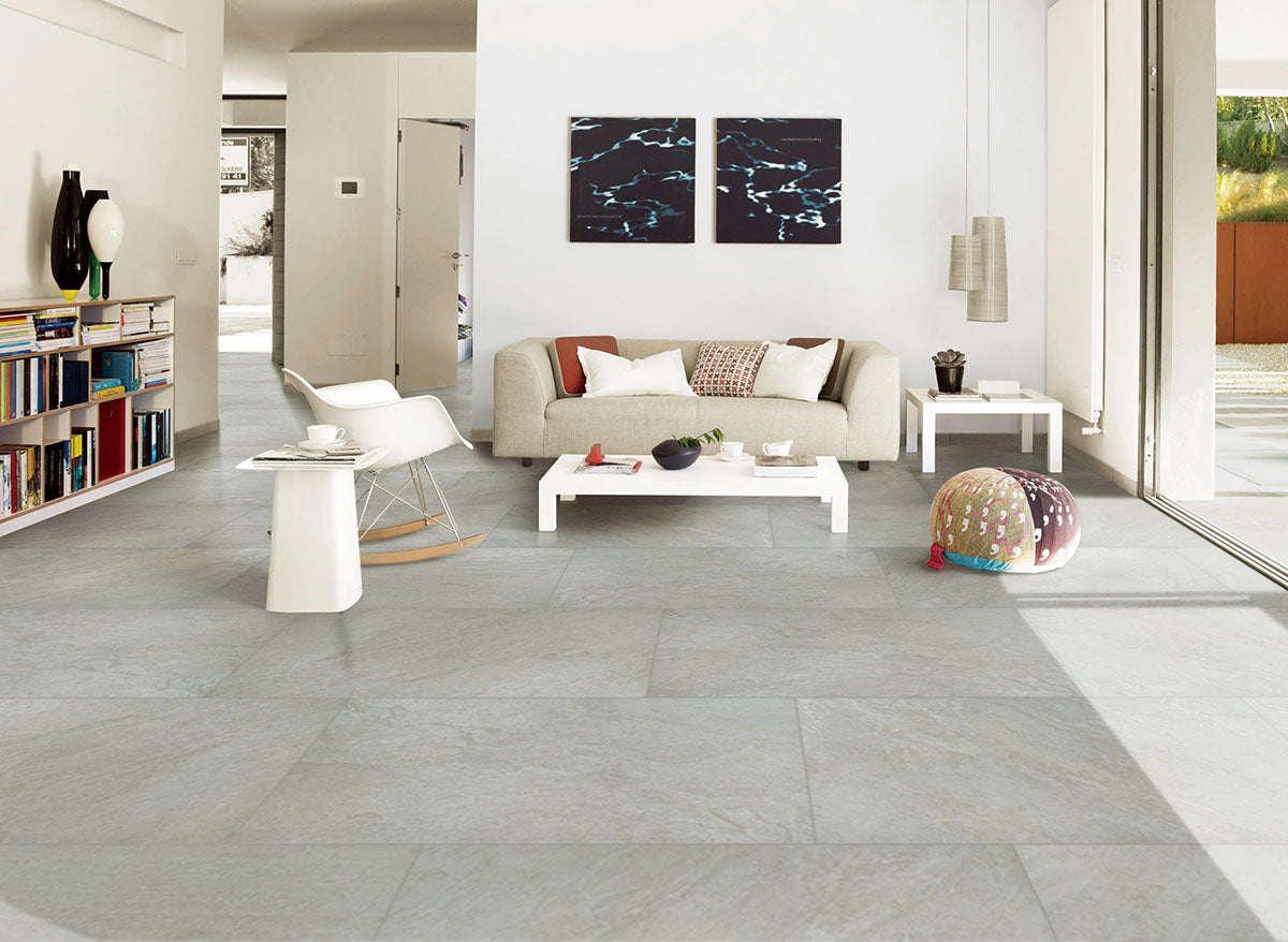 Quartz White Porcelain Tile