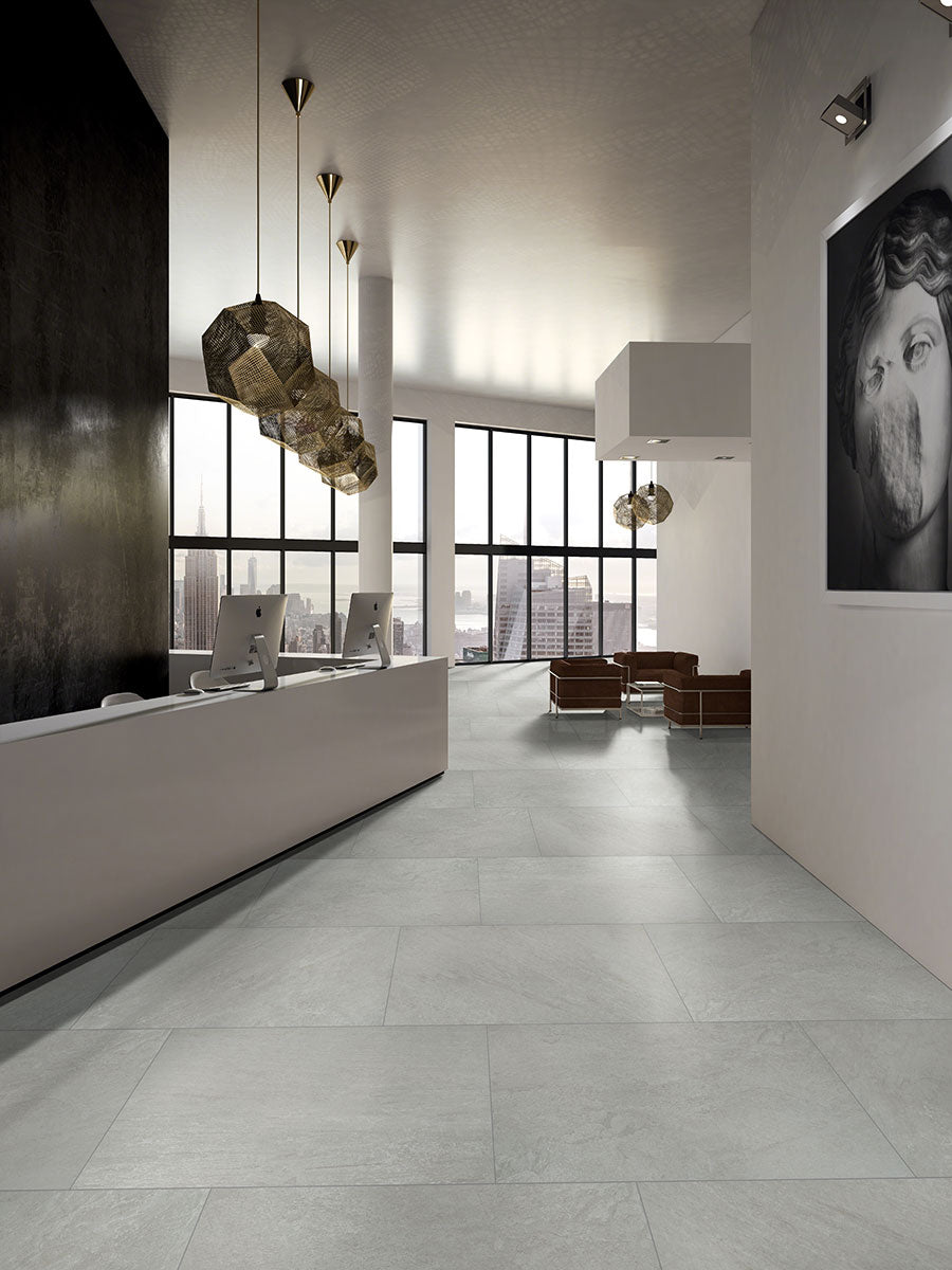 Quartz White Porcelain Tile