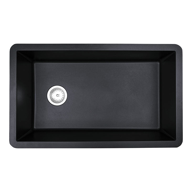 BLACK QUARTZ SINGLE BOWL 3119