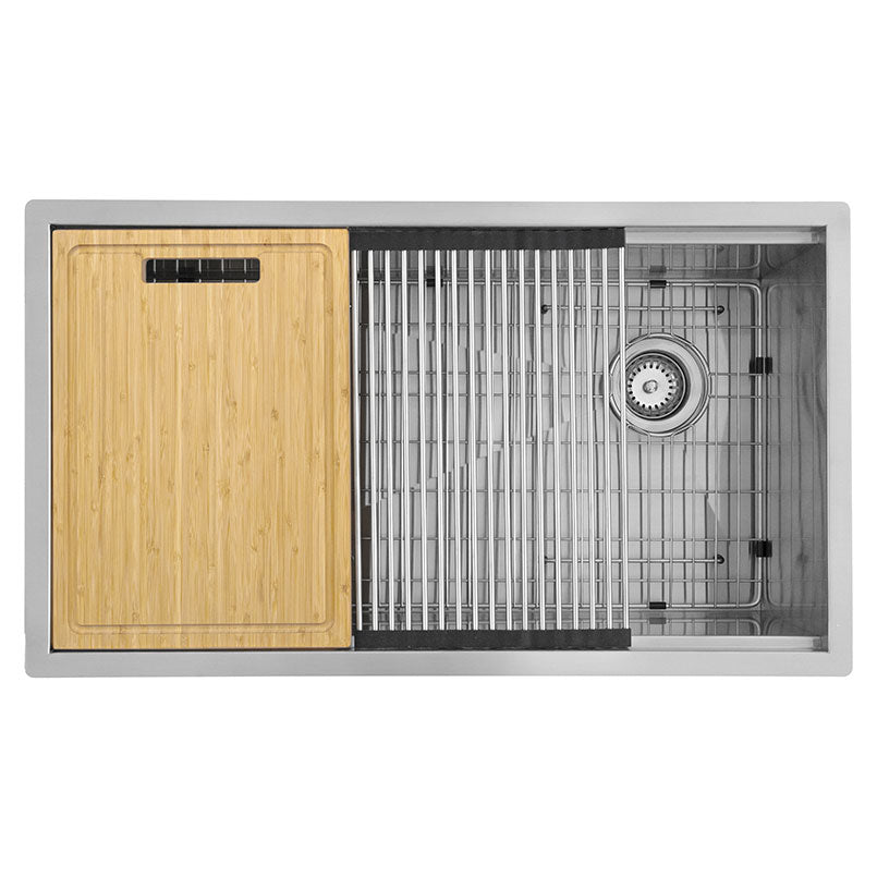 SINGLE BOWL HANDCRAFTED WORKSTATION 3319