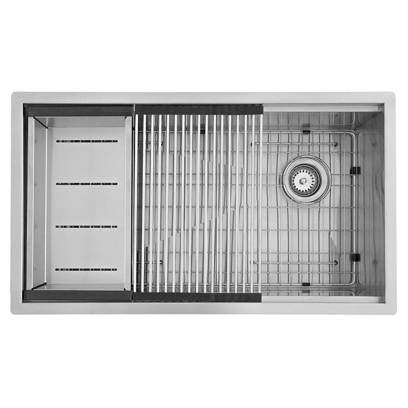 SINGLE BOWL HANDCRAFTED WORKSTATION 3319