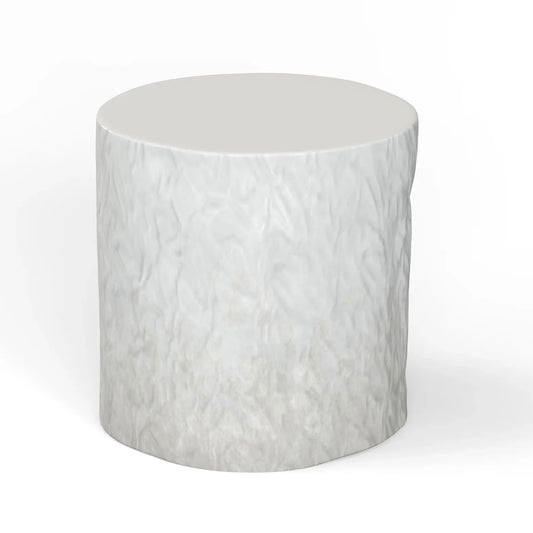 Pebble Stone Round End Table