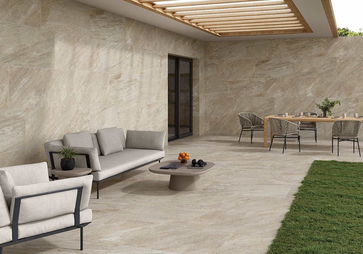 Stowe Desert Amber Porcelain Tile