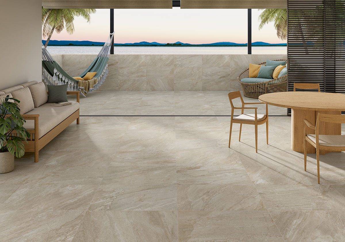 Stowe Desert Amber Porcelain Tile