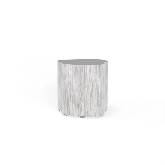 Pebble Tree Trunk End Table