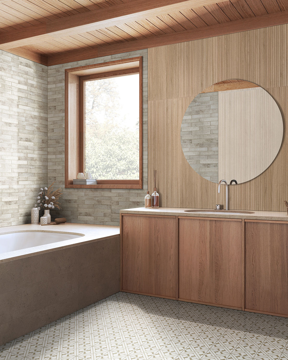 Urbanslat Natural Wood Look Wall Tile